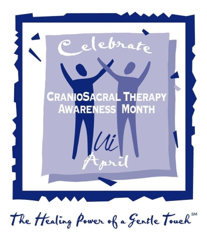 Logo for Craniosacral therapy awareness month